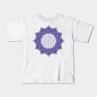 Flower Of Life Kids T-Shirt